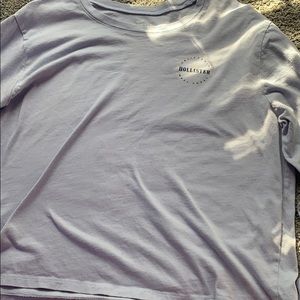 Blue long sleeve shirt